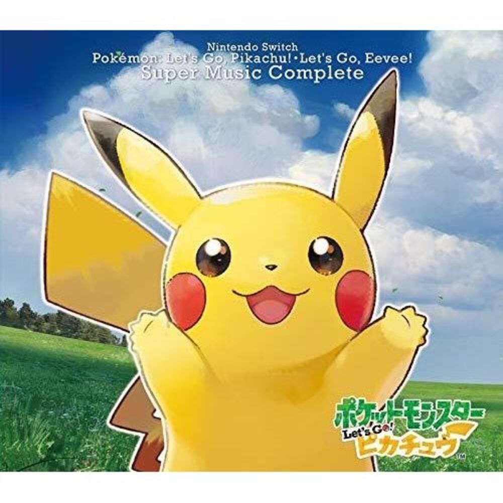 Game Music - Nintendo Switch Pokemon Let'S Go! Pikachu.Let'S Go  CD